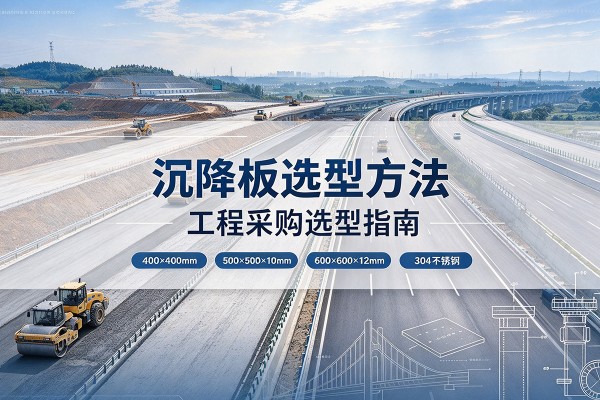 矿区沉降板选择方法
