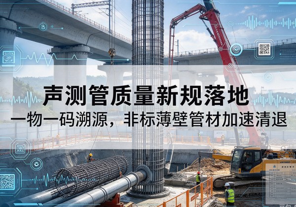 矿区声测管质量新规落地，一物一码溯源，非标薄壁管材加速清退